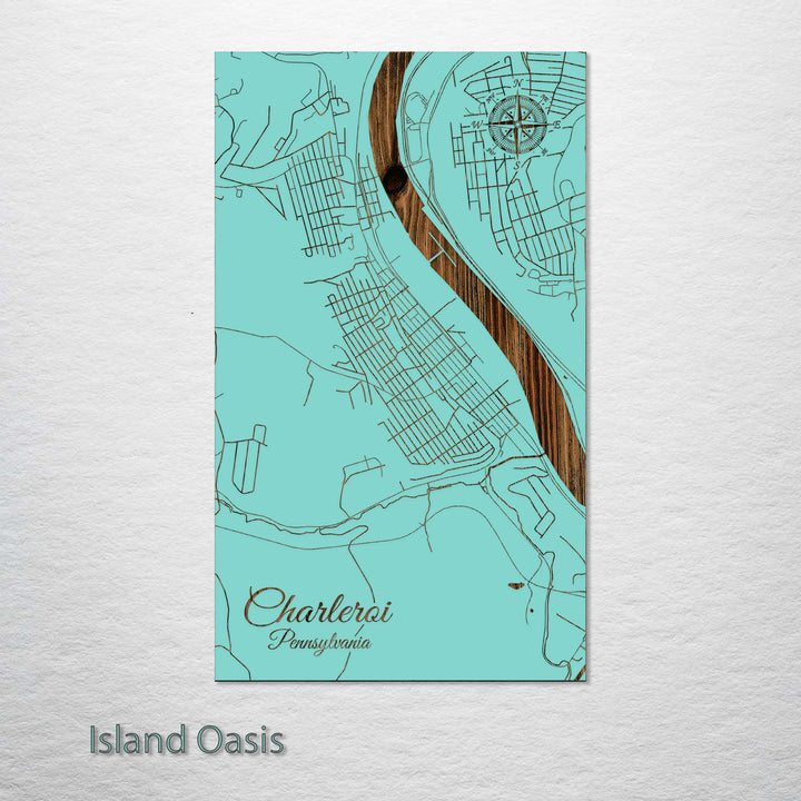 Charleroi, Pennsylvania Street Map