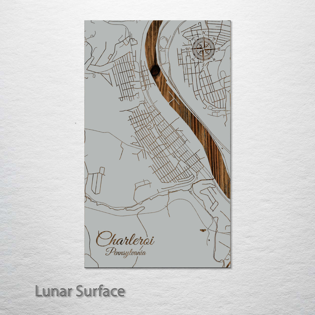 Charleroi, Pennsylvania Street Map