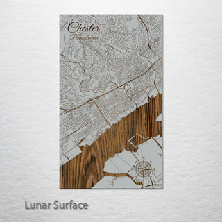 Chester, Pennsylvania Street Map