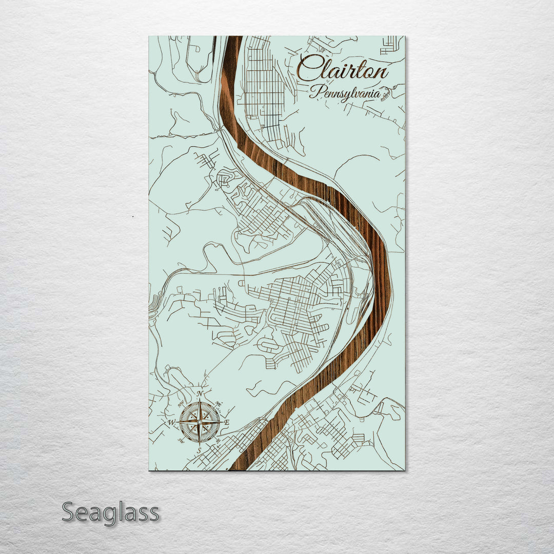 Clairton, Pennsylvania Street Map