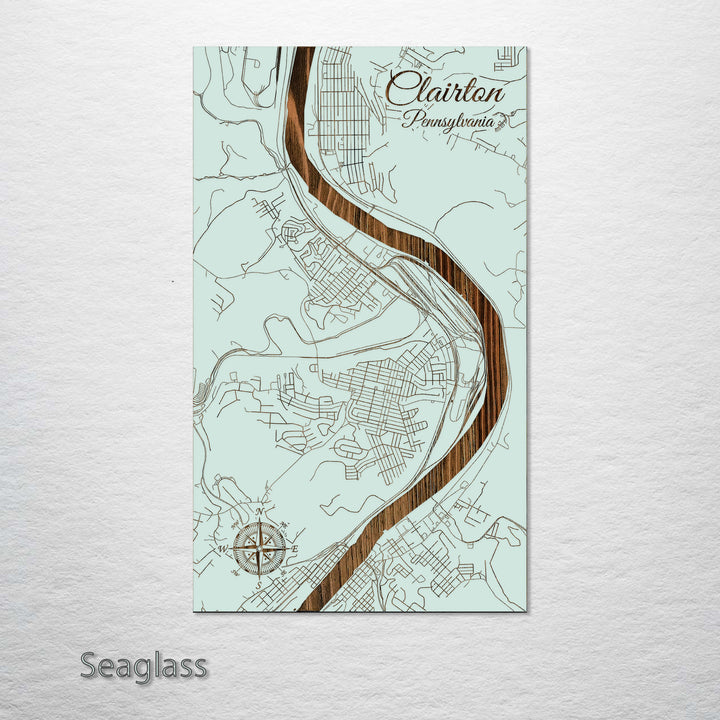 Clairton, Pennsylvania Street Map