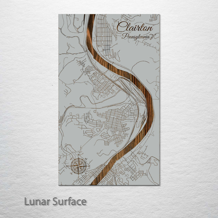 Clairton, Pennsylvania Street Map