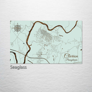 Clarion, Pennsylvania Street Map