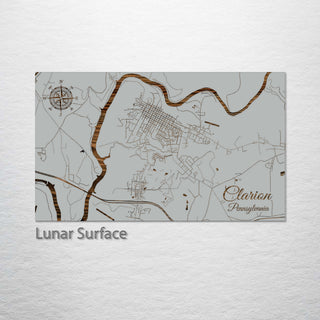 Clarion, Pennsylvania Street Map