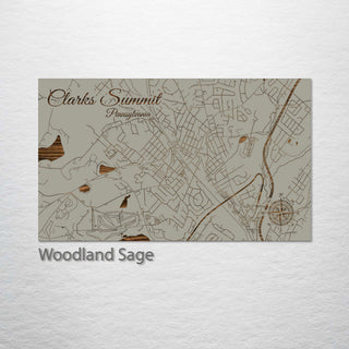 Clarks Summit, Pennsylvania Street Map