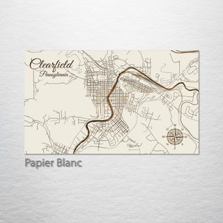 Clearfield, Pennsylvania Street Map