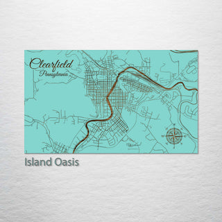 Clearfield, Pennsylvania Street Map