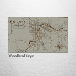 Clearfield, Pennsylvania Street Map