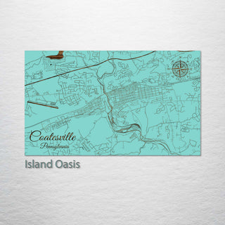 Coatesville, Pennsylvania Street Map