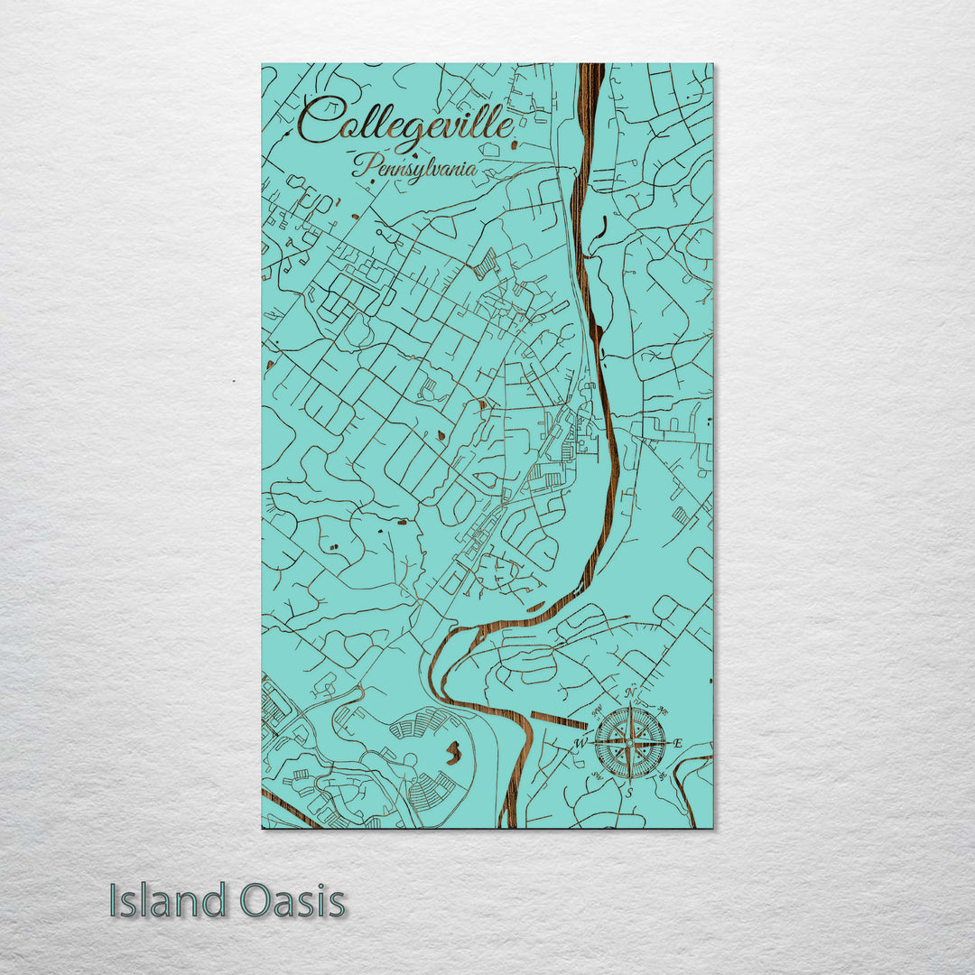 Collegeville, Pennsylvania Street Map