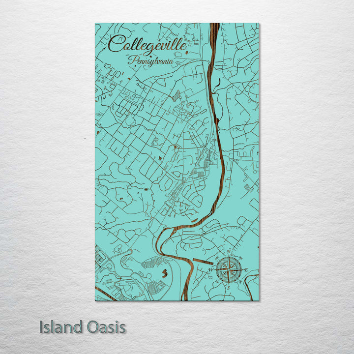 Collegeville, Pennsylvania Street Map