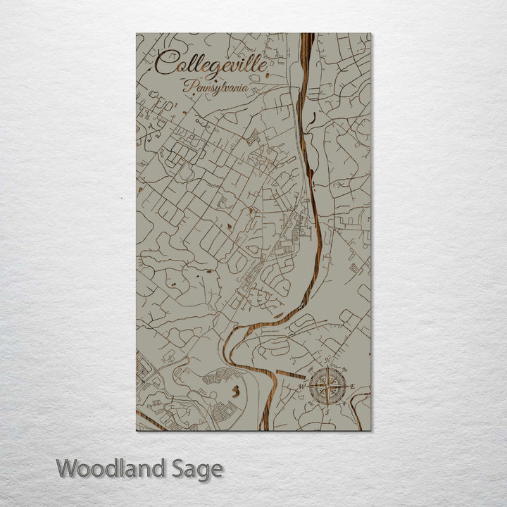 Collegeville, Pennsylvania Street Map