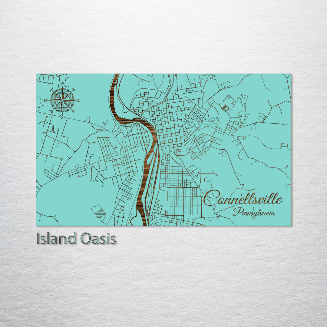 Connellsville, Pennsylvania Street Map