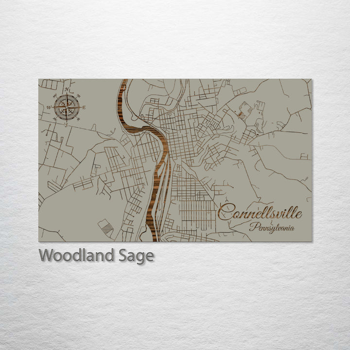 Connellsville, Pennsylvania Street Map