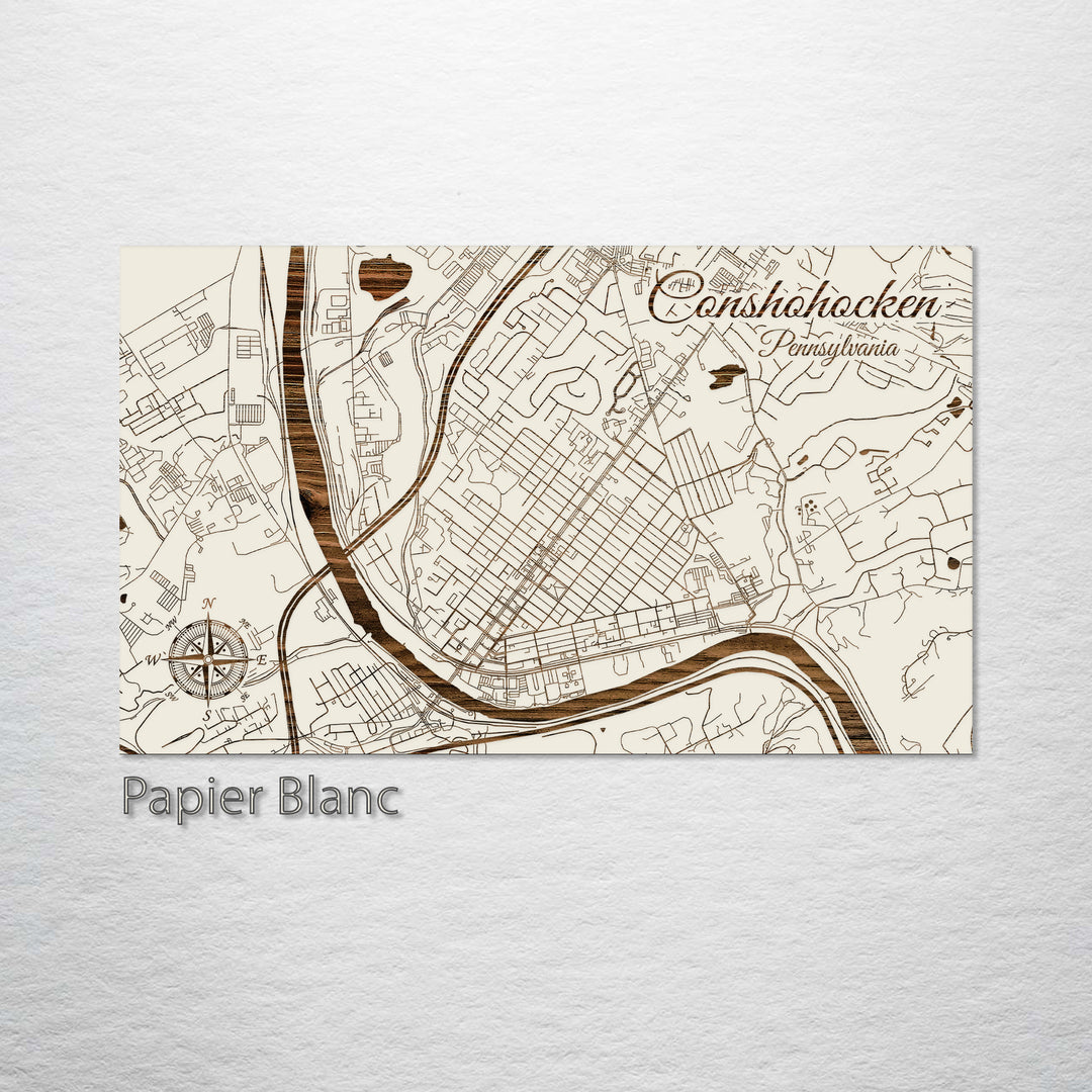 Conshohocken, Pennsylvania Street Map