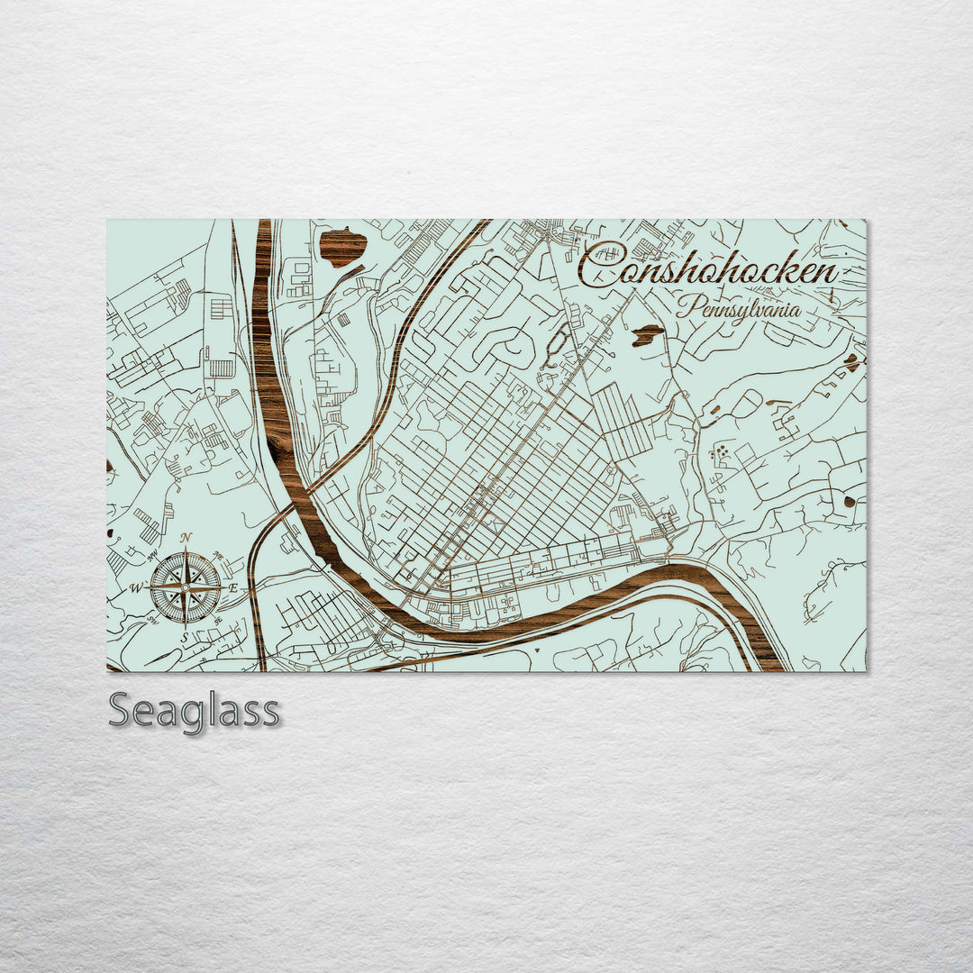Conshohocken, Pennsylvania Street Map