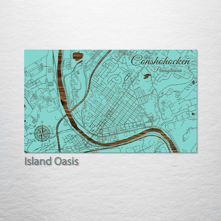 Conshohocken, Pennsylvania Street Map