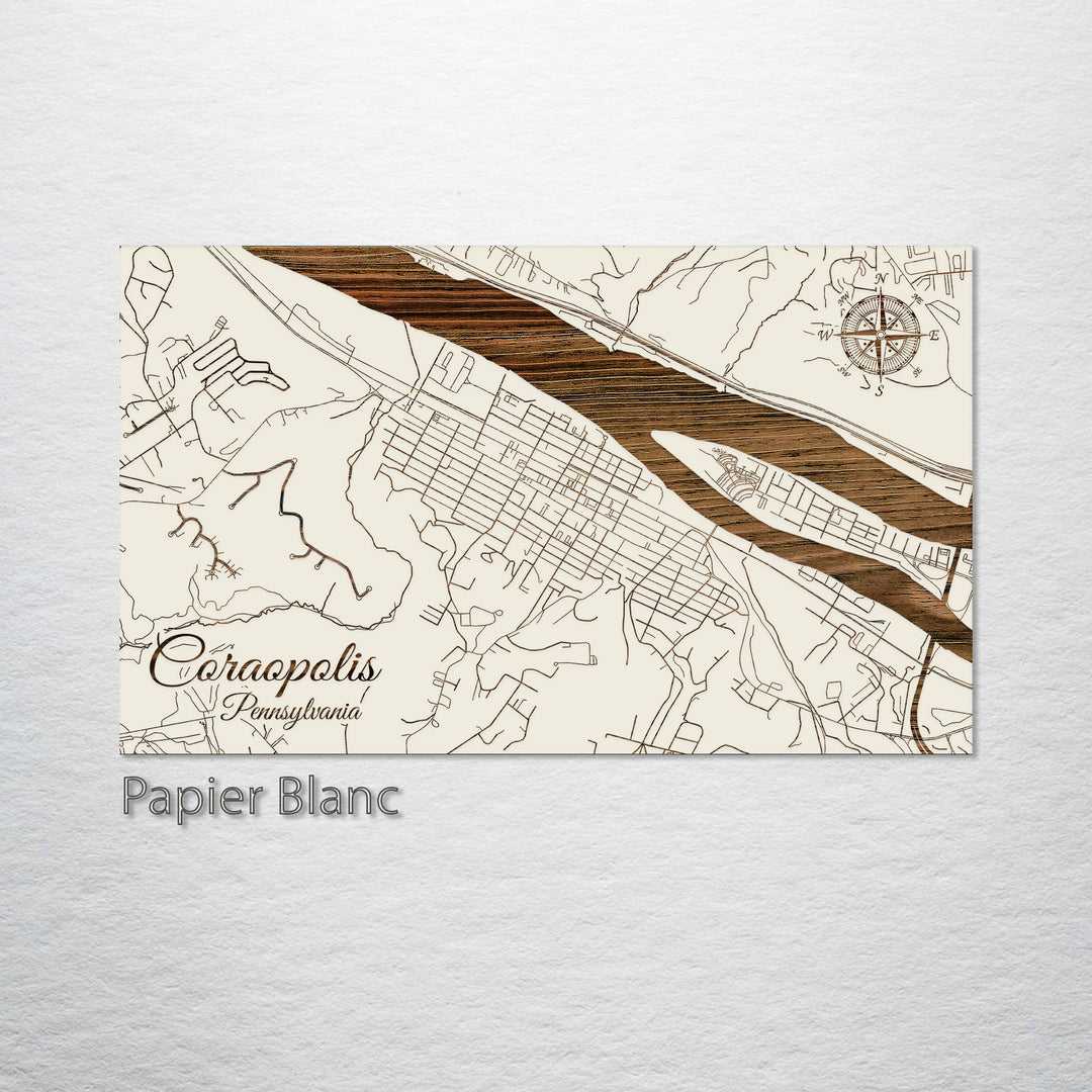 Coraopolis, Pennsylvania Street Map