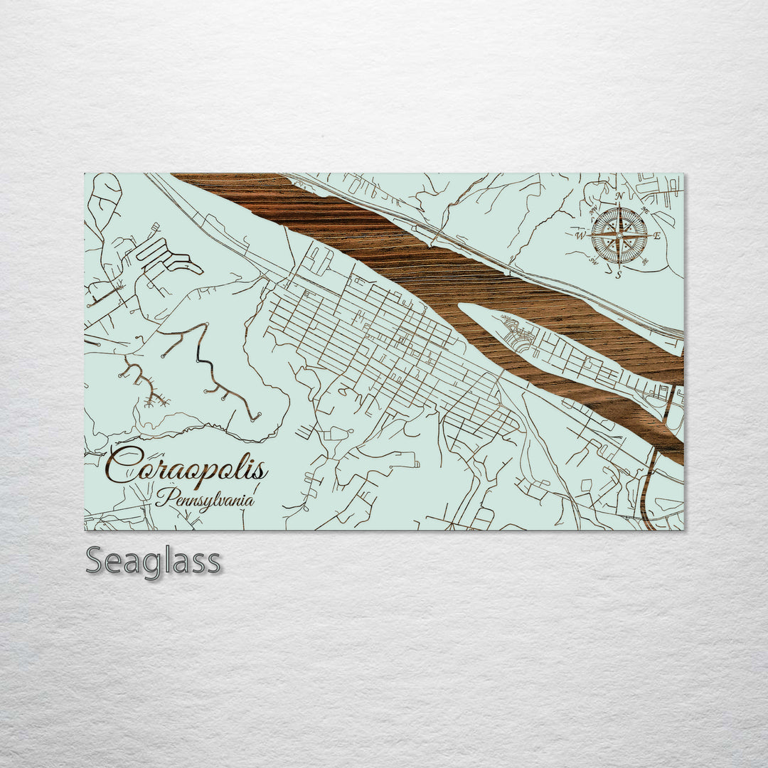 Coraopolis, Pennsylvania Street Map