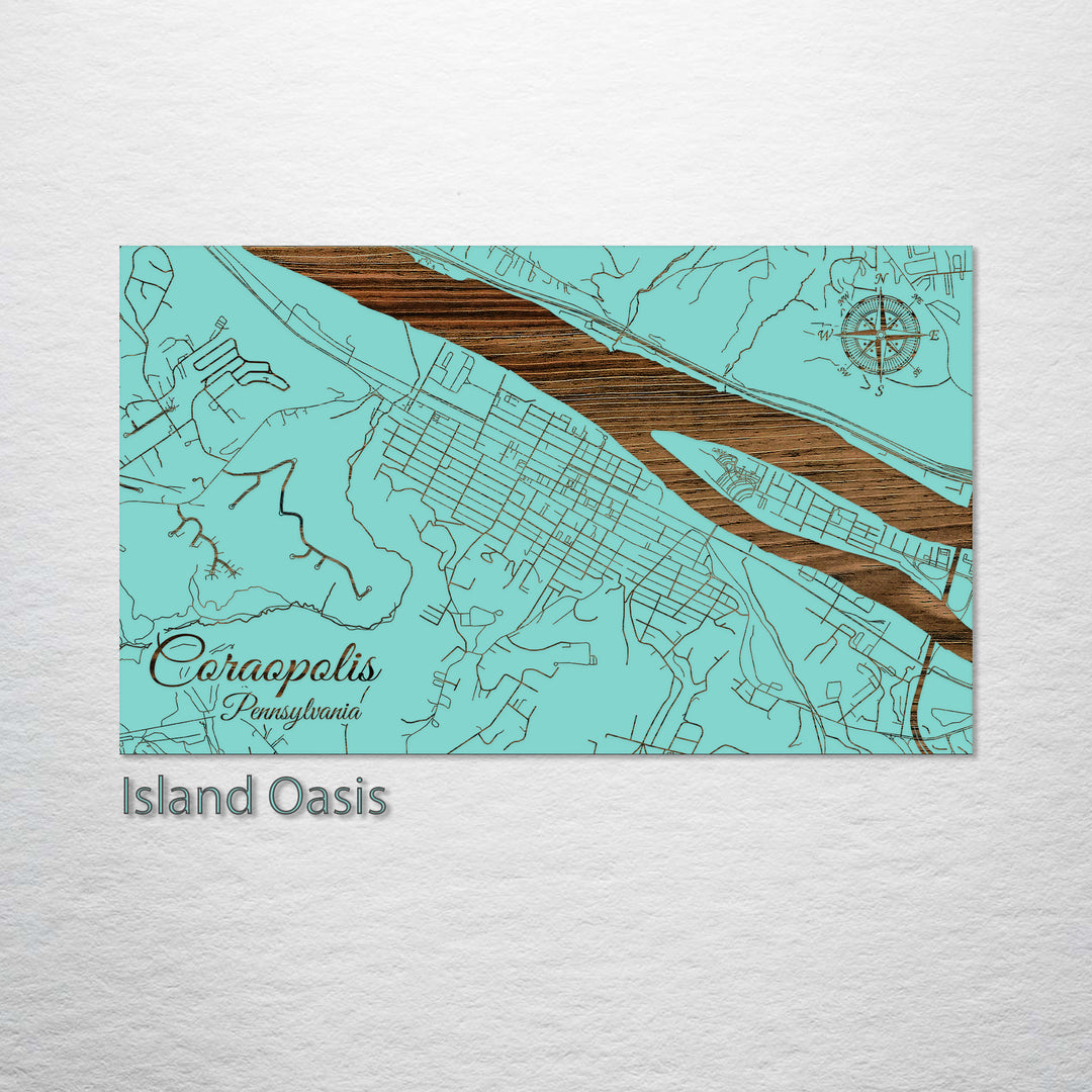 Coraopolis, Pennsylvania Street Map