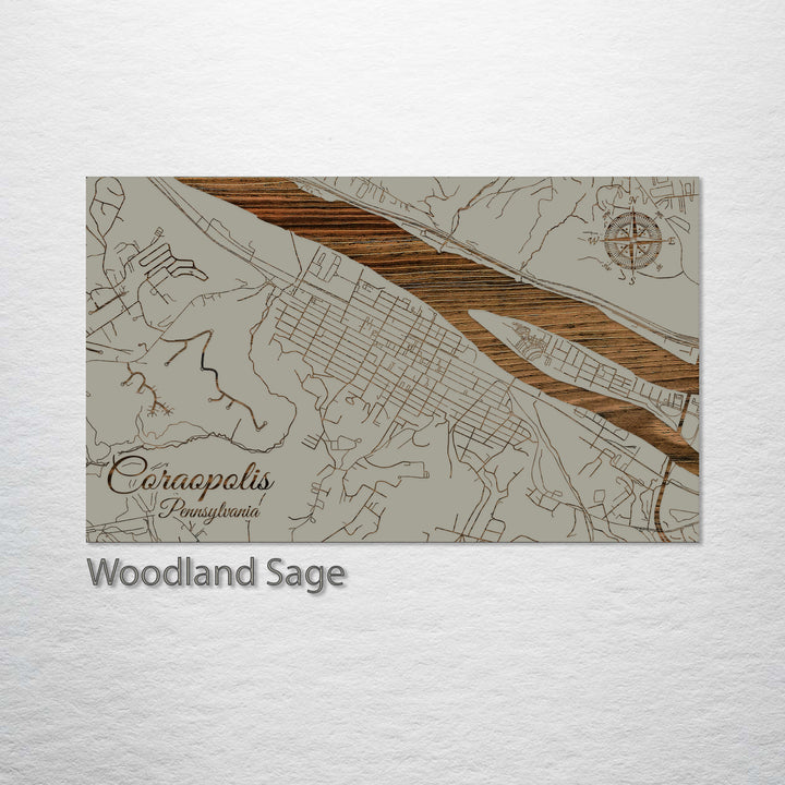 Coraopolis, Pennsylvania Street Map