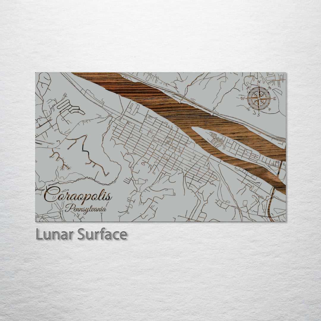 Coraopolis, Pennsylvania Street Map