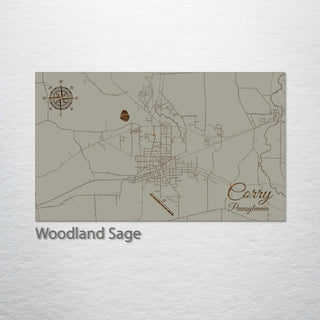 Corry, Pennsylvania Street Map
