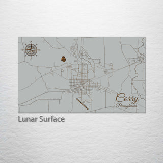 Corry, Pennsylvania Street Map