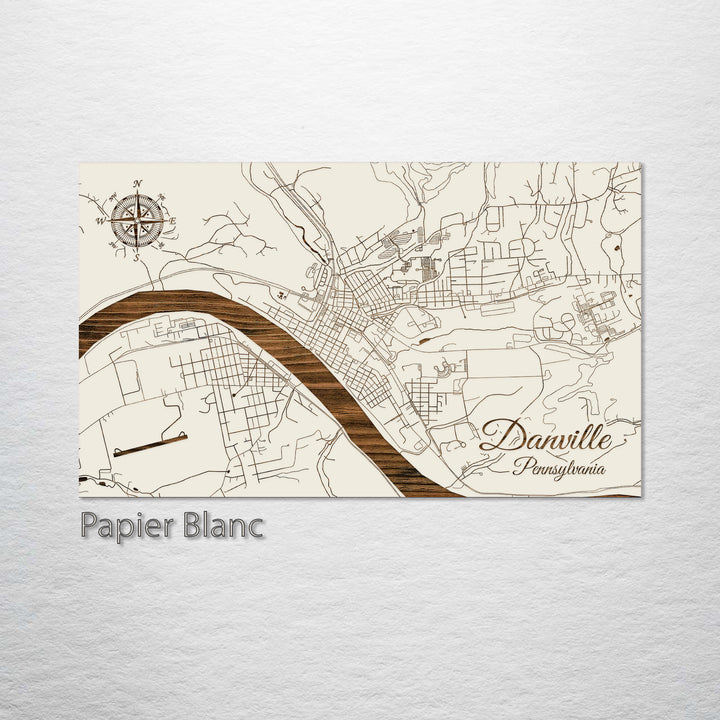 Danville, Pennsylvania Street Map