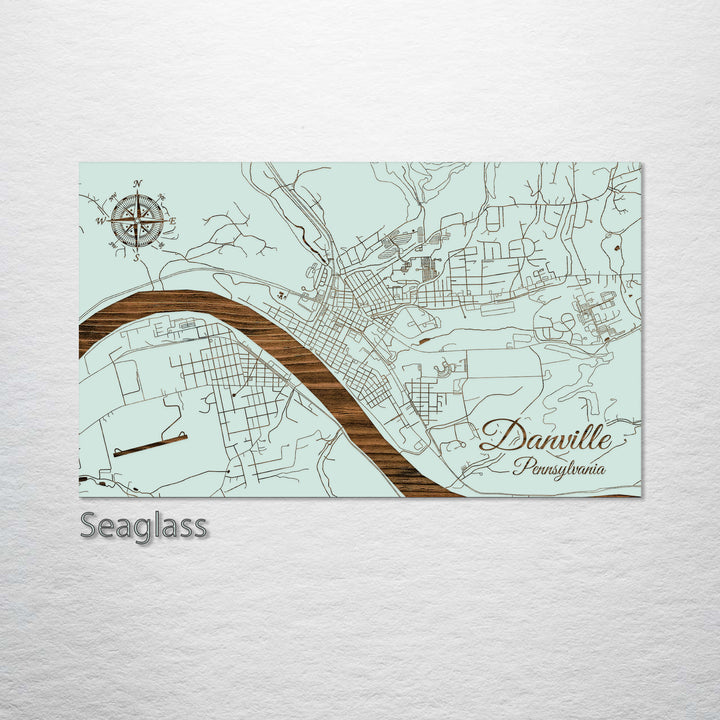 Danville, Pennsylvania Street Map