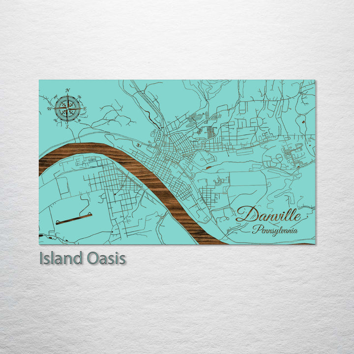 Danville, Pennsylvania Street Map