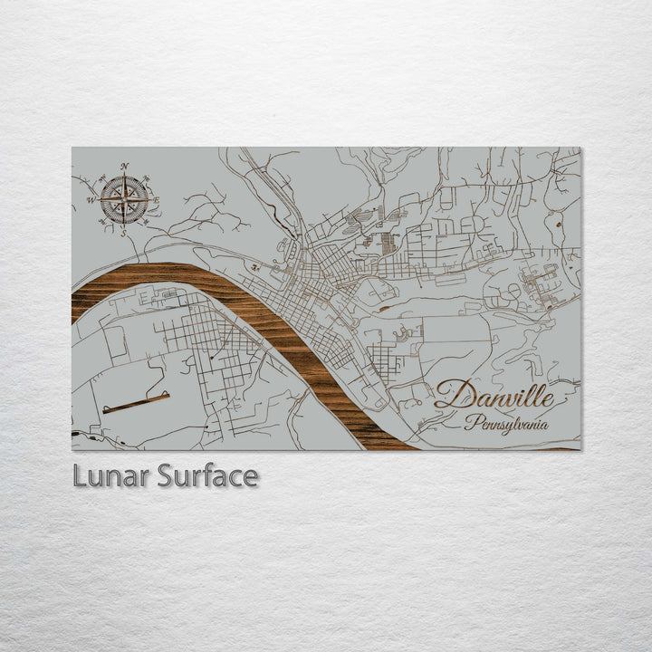 Danville, Pennsylvania Street Map