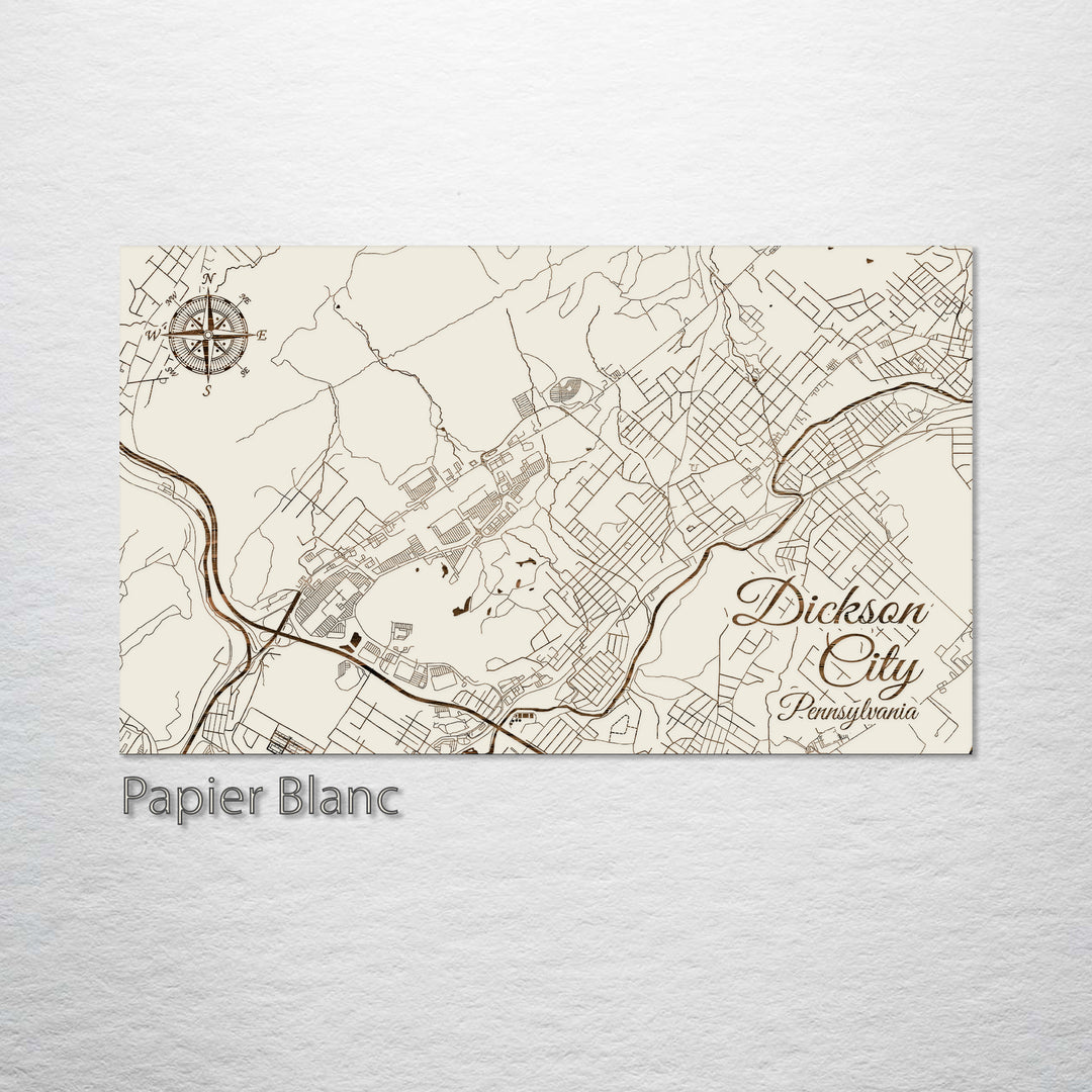 Dickson City, Pennsylvania Street Map