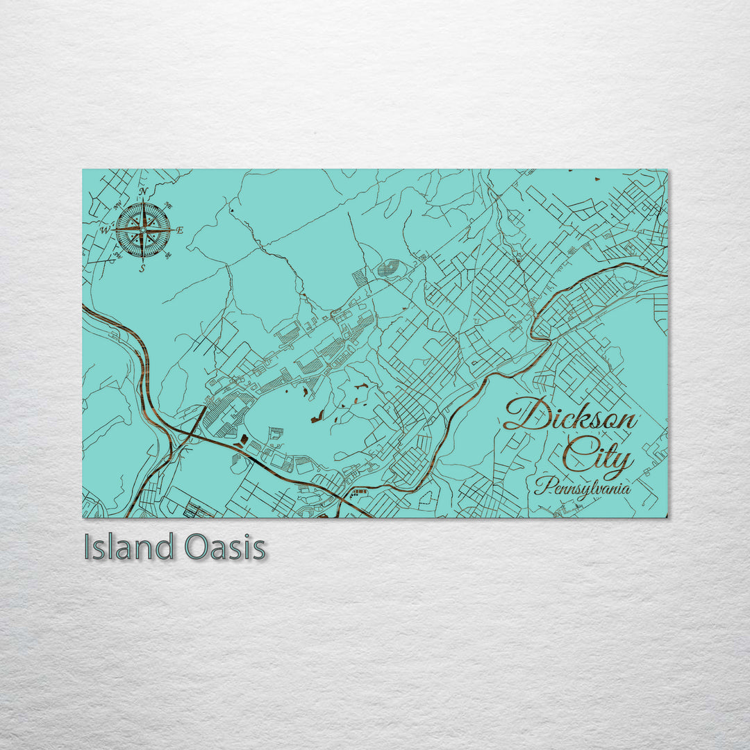 Dickson City, Pennsylvania Street Map