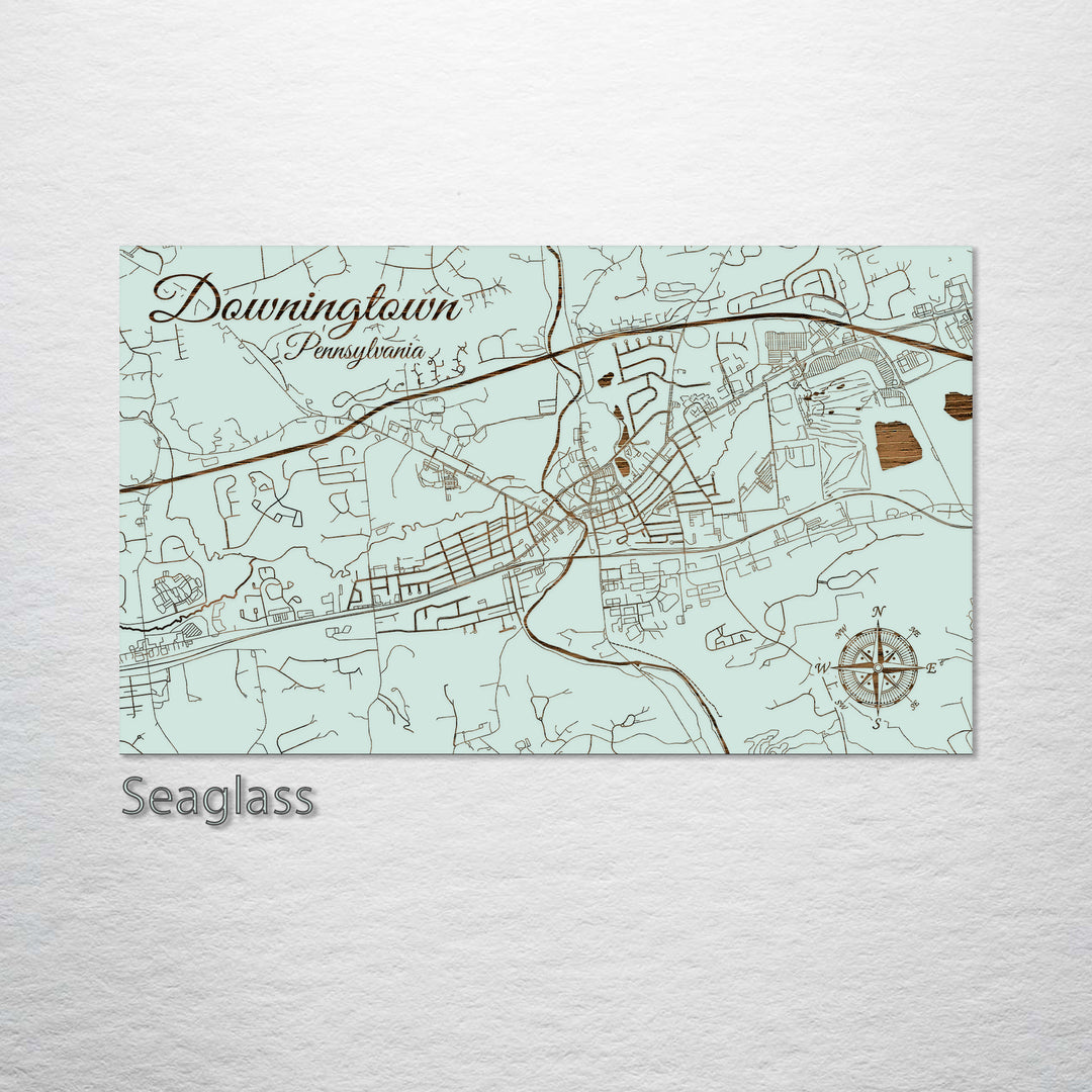 Downingtown, Pennsylvania Street Map