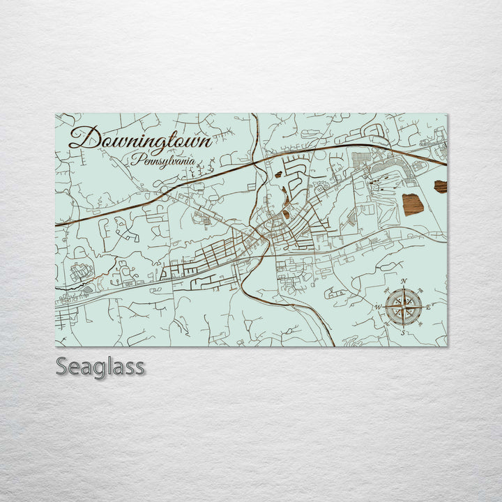 Downingtown, Pennsylvania Street Map