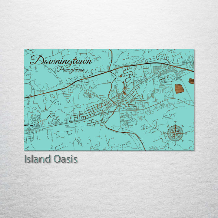 Downingtown, Pennsylvania Street Map