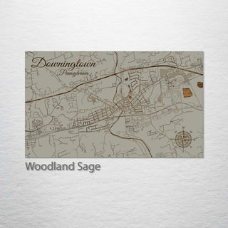 Downingtown, Pennsylvania Street Map