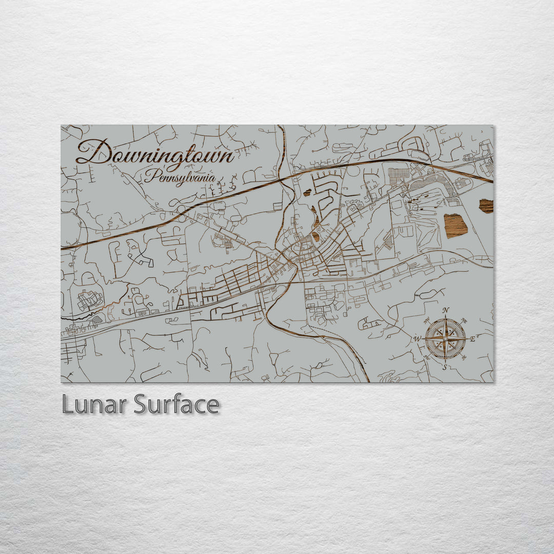 Downingtown, Pennsylvania Street Map