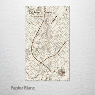 Doylestown, Pennsylvania Street Map