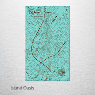 Doylestown, Pennsylvania Street Map
