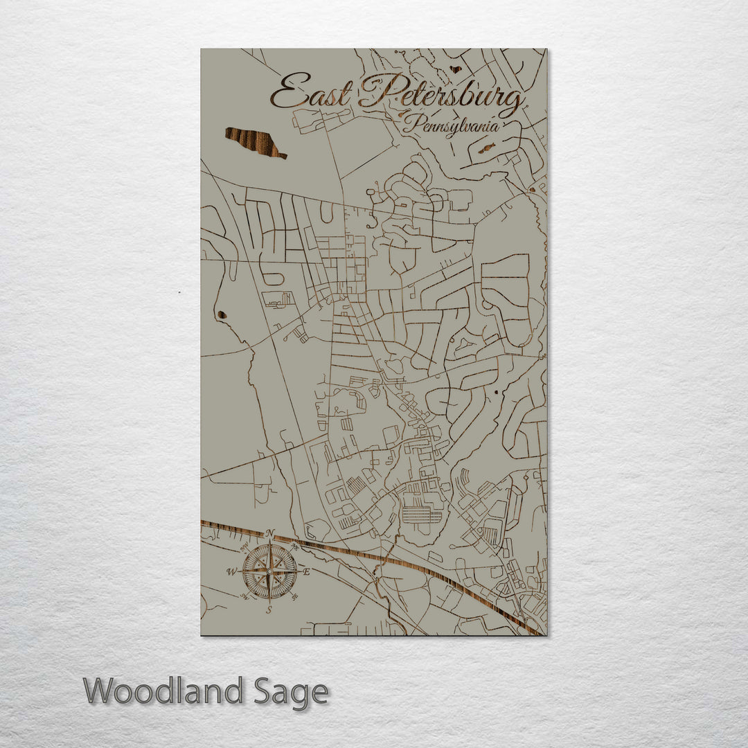 East Petersburg, Pennsylvania Street Map