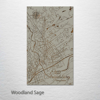 East Stroudsburg, Pennsylvania Street Map