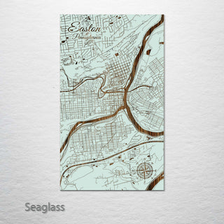 Easton, Pennsylvania Street Map