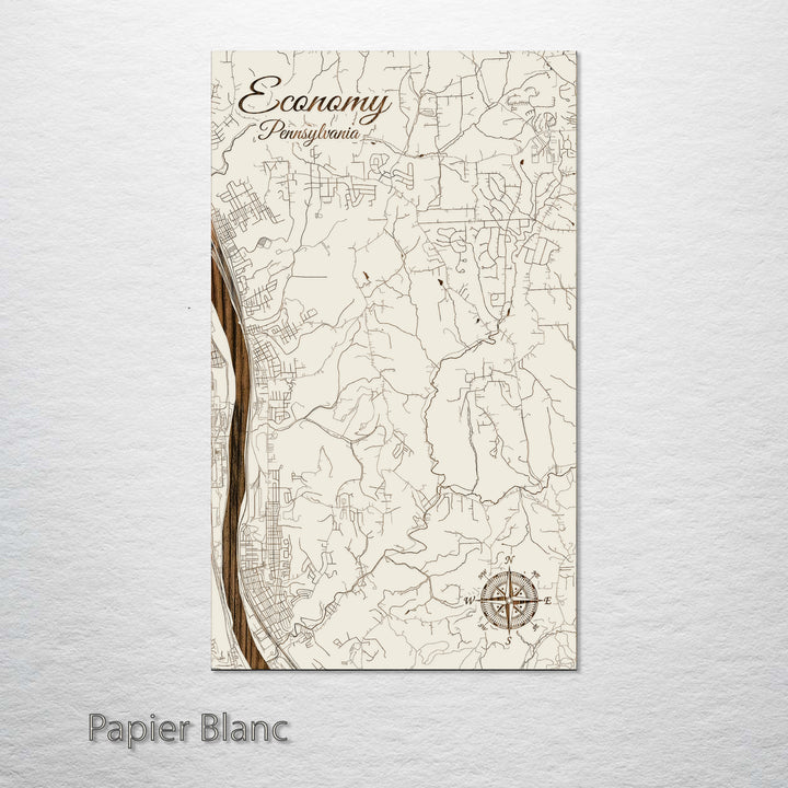 Economy, Pennsylvania Street Map