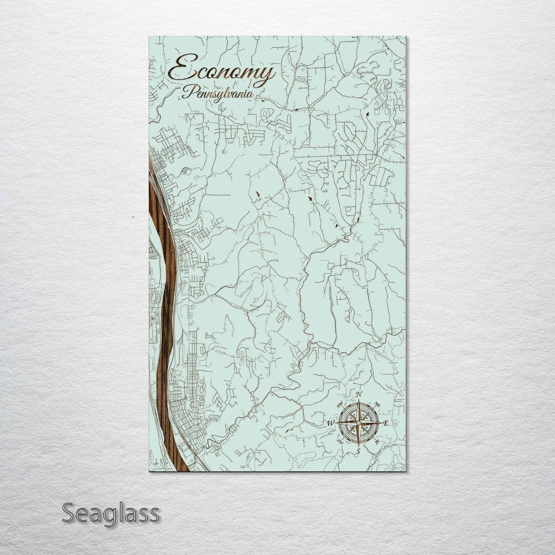 Economy, Pennsylvania Street Map