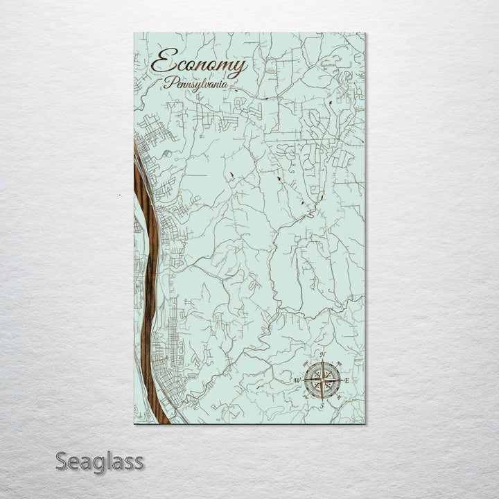 Economy, Pennsylvania Street Map