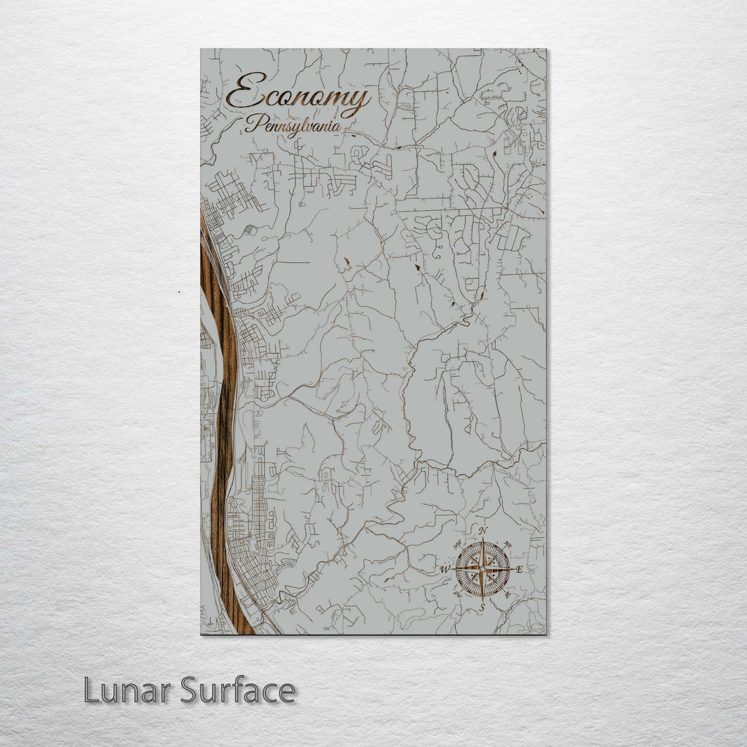 Economy, Pennsylvania Street Map