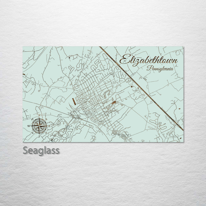 Elizabethtown, Pennsylvania Street Map