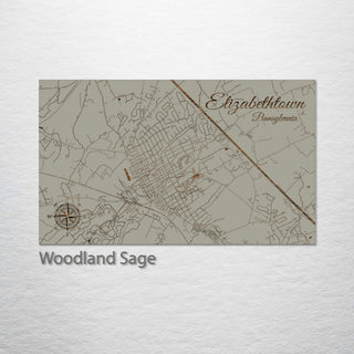 Elizabethtown, Pennsylvania Street Map